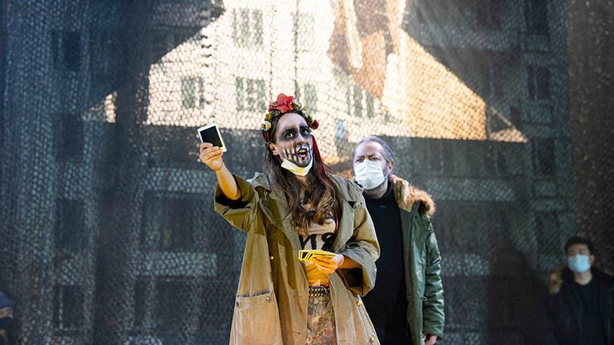 Selten gespieltes Opernereignis: Kim-Lillian Strebel als Maria und Andreas Jäpel als Mazeppa