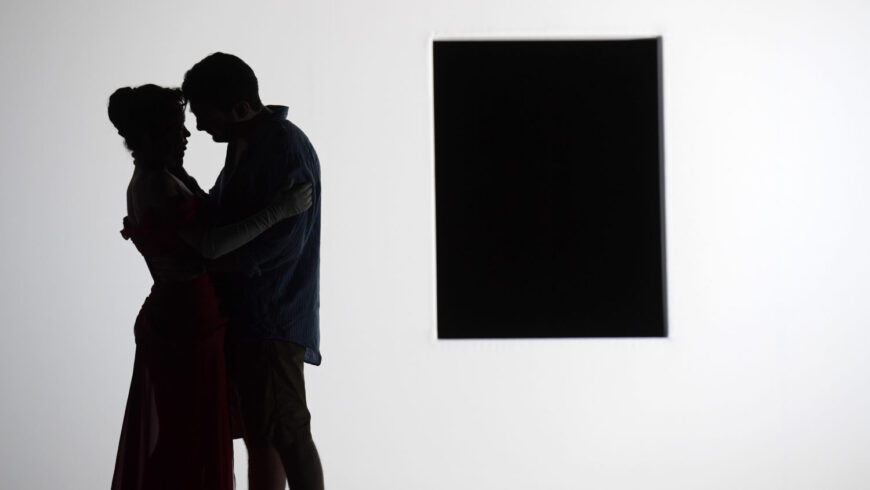 „Liebe“ auf Zeit: Cio-Cio-San (Heather Engebretson) und Pinkerton (Vincenzo Costanzo) (Foto Barbara Aumüller)