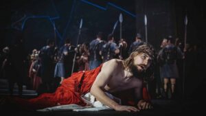 Christoph Esterl als Jesus-Darsteller (Foto Xiomara Bender/Passionsspiele Erl)