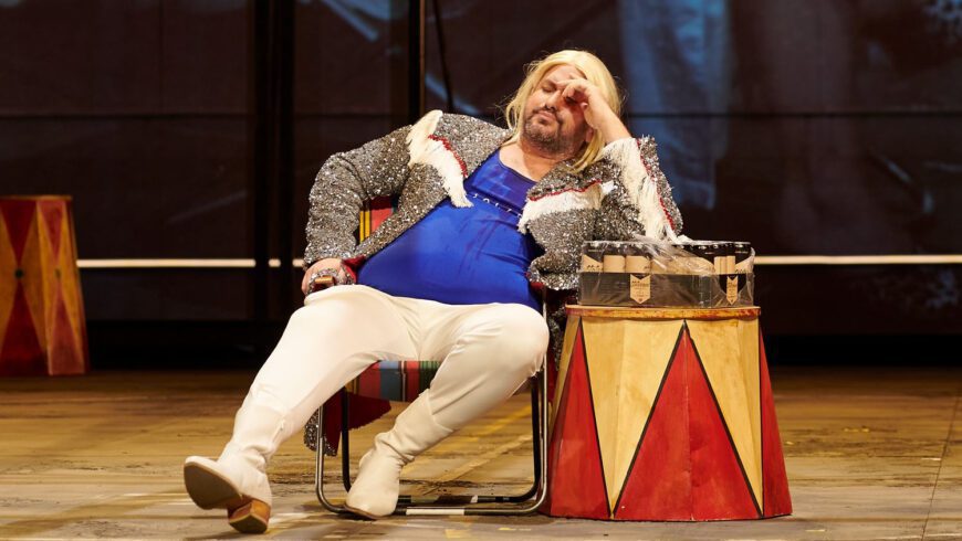 Wagner im Zirkus – ein kontroverses Regiekonzept (Foto Matthias Baus)
