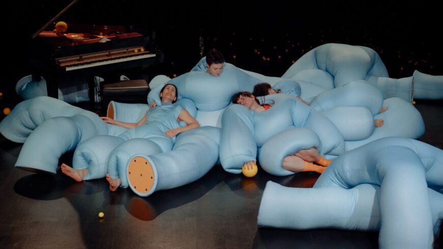 Oxytocin (die gelben Bällchen) wird ausgeschüttet (Foto Jonas Albrecht)