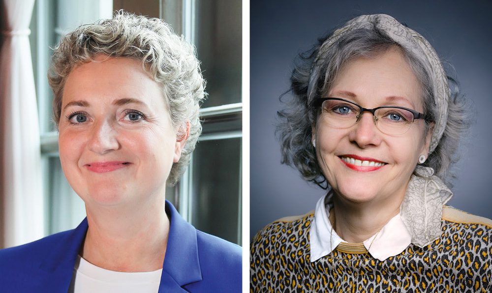 Prof. Dr. Barbara Gronau und Marianne Larsen