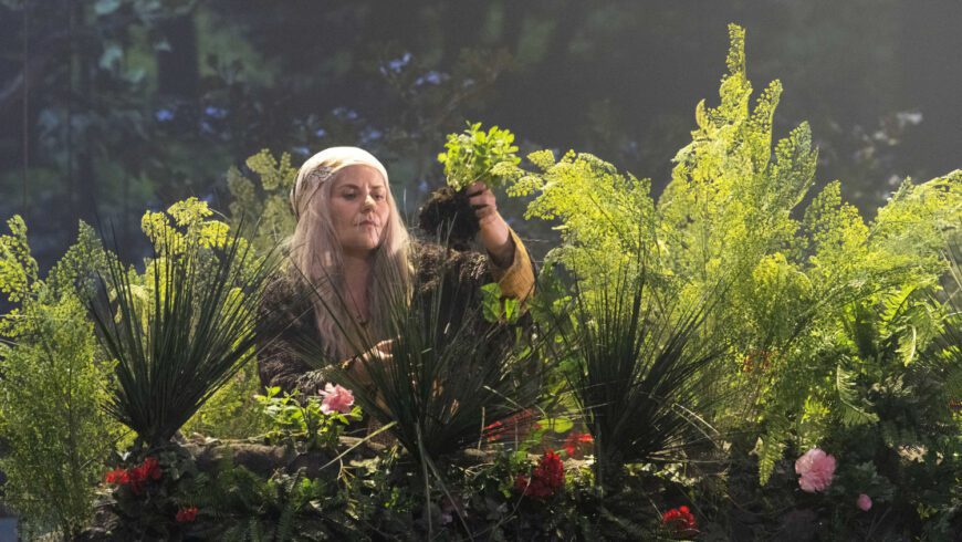 Keine böse Hexe: Wioletta Hebrowska (Foto Thilo Beu)