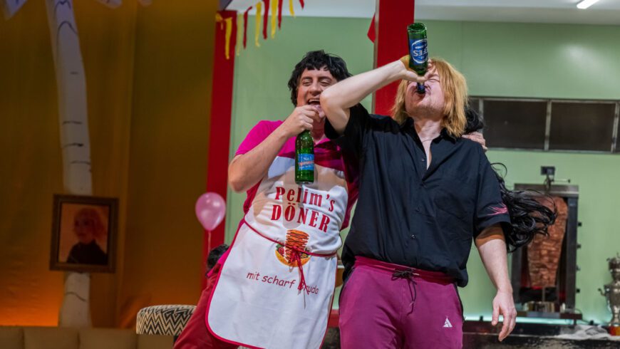 Andrés Felipe Orozco (Pedrillo) und Ryszard Kalus (Osmin) (Foto TOG/Jörg Metzner)