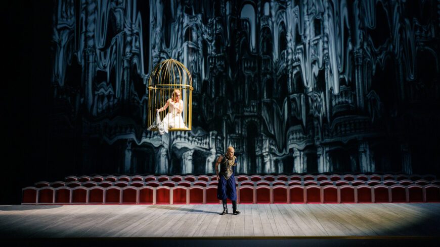 Suzanne Jerosme (Almirena) und Francesca Ascioti (Argante) (Foto Felix Grünschloß)