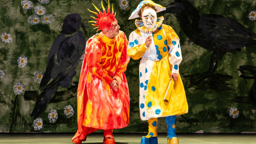 John Heuzenroeder (Loge) und Garrett Evers (Froh) (Foto Christina Iberl)