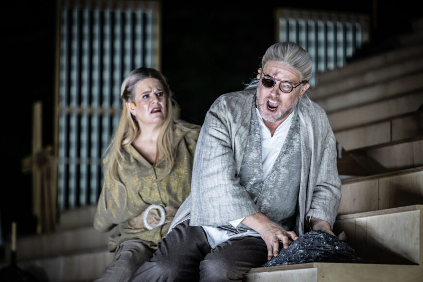 Stéphanie Müther (Brünnhilde) und Tomasz Konieczny (Wotan) (Foto Krzysztof Mystkowski/Baltic Opera Festival)