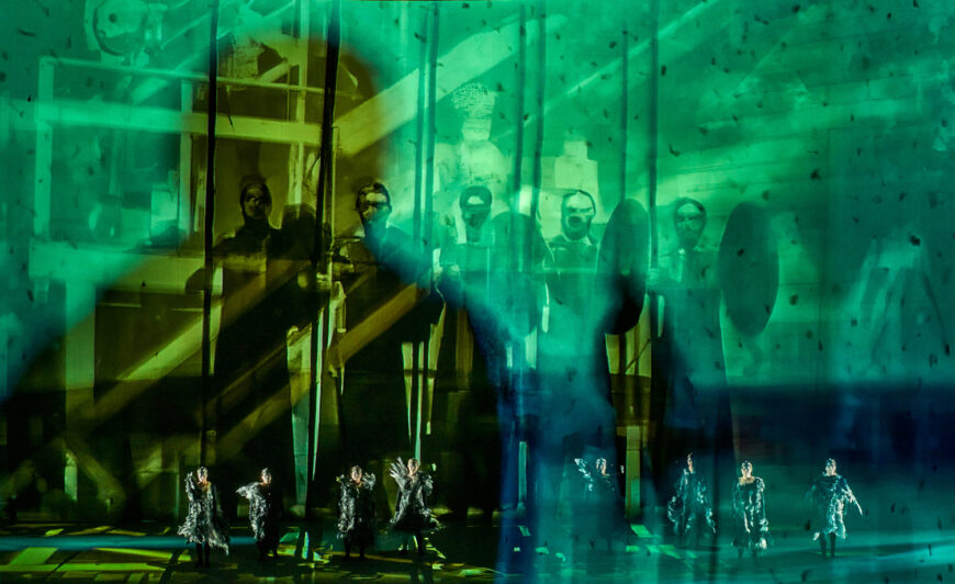 Walkürenritt à la KI (Foto Bayreuther Festspiele/Enrico Nawrath)