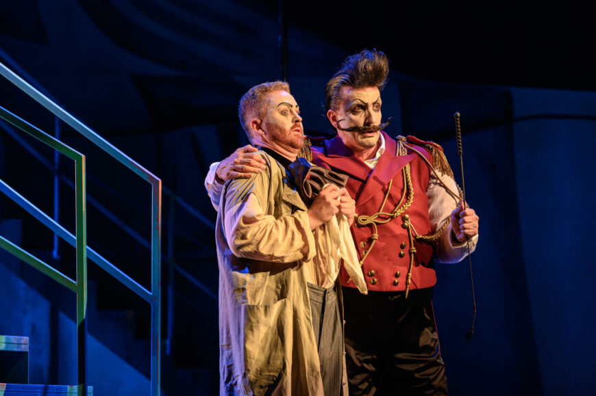 Theodore Browne (Lindoro) und Daniele Macciantelli (Mustafà) (Foto SLT/Tobias Witzgall)