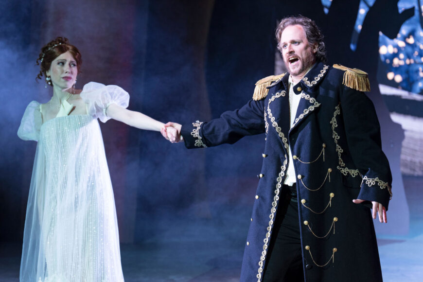 Maja Triler (Sonja) und Clemens Kerschbaumer (Zarewitsch) (Foto Herbsttage Blindenmarkt/Lukas Beck)
