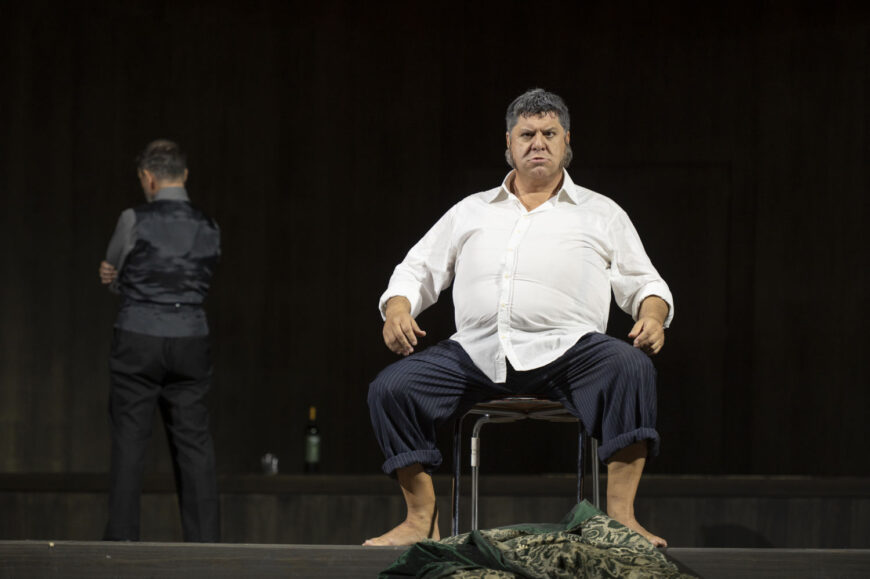 Luca Salsi in der Titelpartie (Foto Fabrizio Sansoni/Teatro dell’Opera di Roma)
